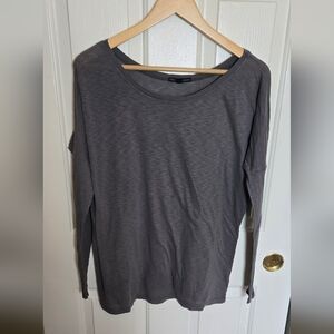 Truly Madly Deeply Charcoal Long Sleeve Top